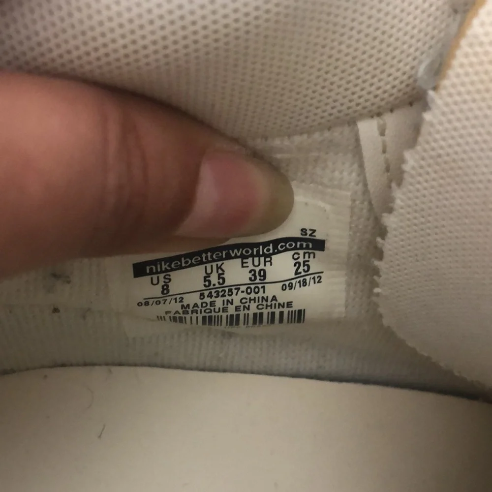 Nike sky high hidden wedge shoes size 8 - Picture 10 of 14